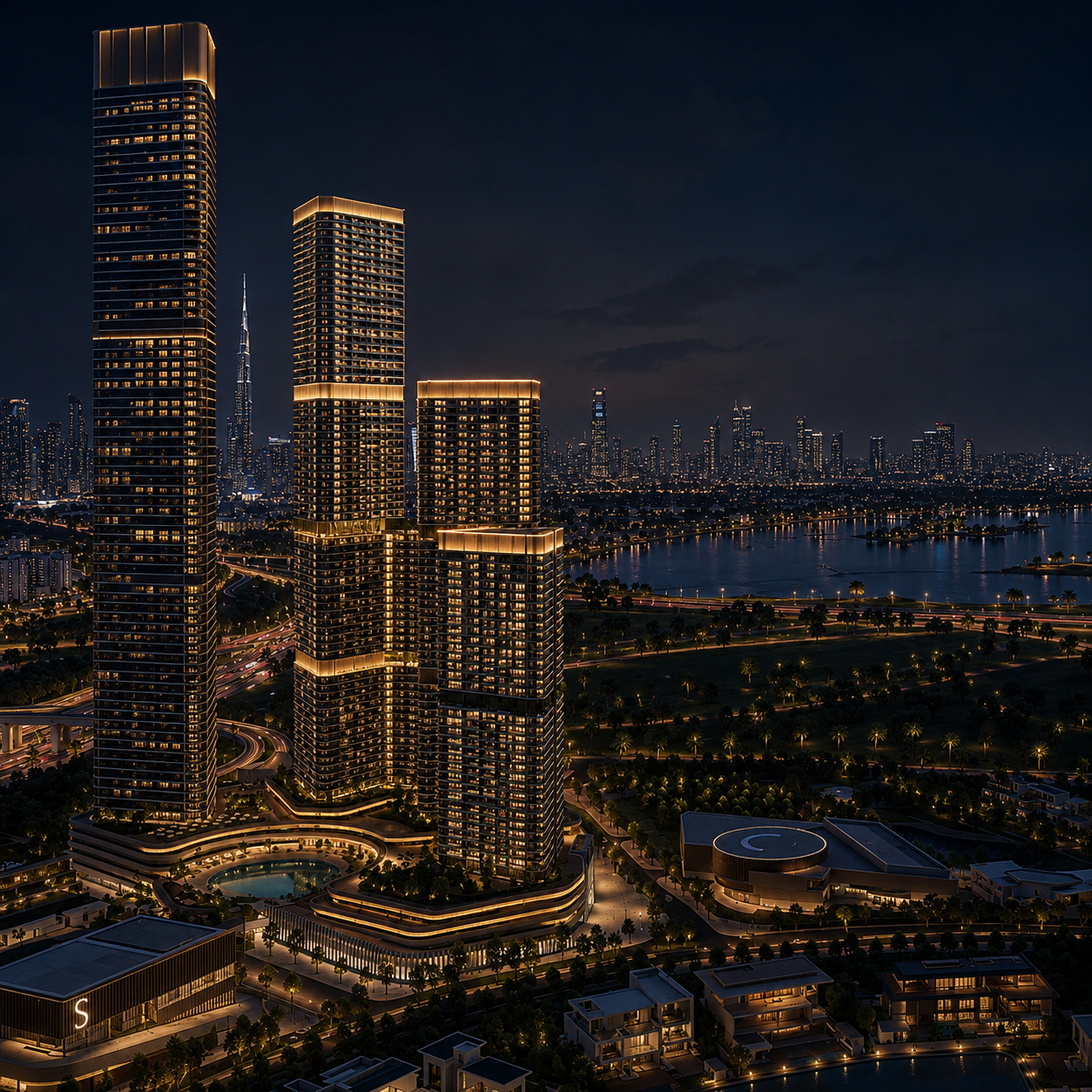 High-rise residential towers