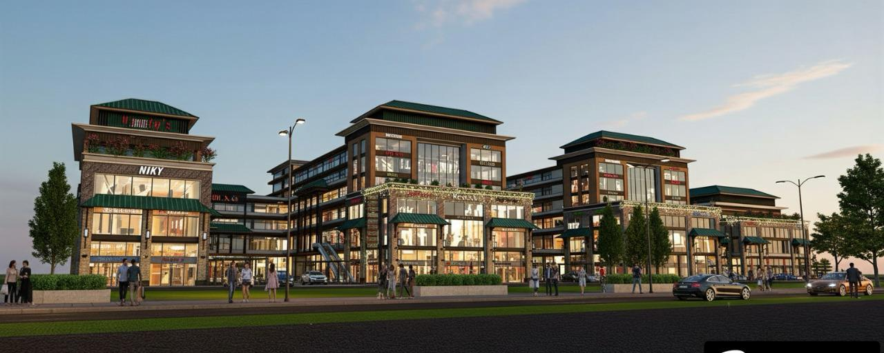 Boulevard retail market by day